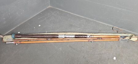 Vintage Bamboo 3 Piece Fly Rod