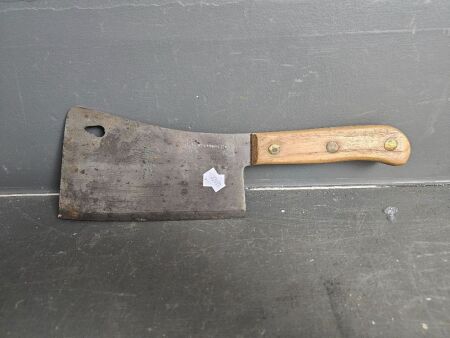 RH Forschner cleaver 190mm edge