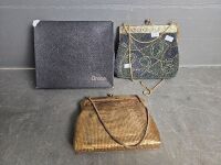 Oroton Vintage Glomesh Bag in Box & Vintage Beaded Purse