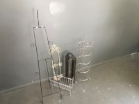 Selection of Metal Racks and Hangers