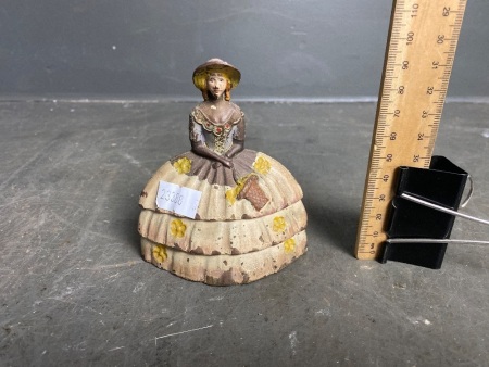 Crinoline Lady Brass Bell