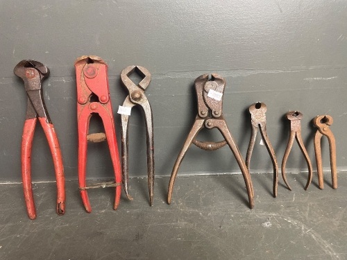 7 Assorted Pairs End Cutting Nips