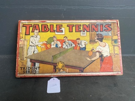 Vintage Table Tennis Set (The Trident Series) in original box