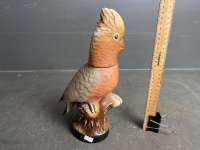 James R Beam Cockatoo Liquor Decanter 1979 - 2