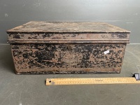 C Chubb & Son England Metal Storage Box