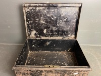 C Chubb & Son England Metal Storage Box - 2