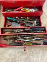 Large Metal Tool Box Full of Tools and Equipment - 2