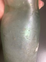 John Starkey Sydney Codd Neck Bottle with Marble & Smaller Green Glass Bottle - 7