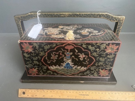 19th Century Japanese Lacquer Sewing Box