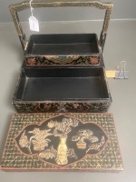 19th Century Japanese Lacquer Sewing Box - 2