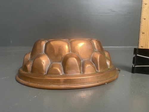 Victorian Copper Jelly Mould