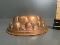 Victorian Copper Jelly Mould