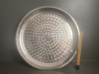 Large Metal Serving Platter