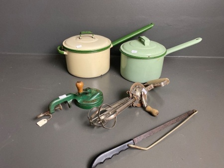 Vintage Kitchenalia and Enamel Ware