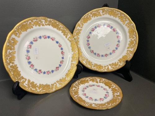 Rare Hammersley hand-painted china