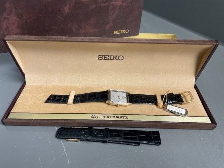 Seiko Lassale watch sn 351021 Japan. Spare band original box