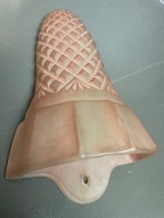 Art Deco Pink Wall Vase - 3