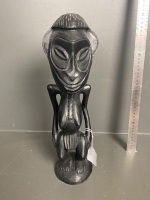 PNG Tribal Mask and Ancestral Figure - 4