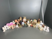 Large Lot of Owl Ornaments