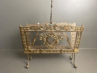 Stunning Brass Magazine Holder - 2