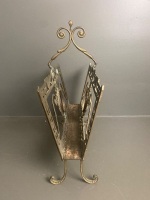 Stunning Brass Magazine Holder - 3