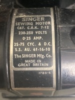 Singer Electric Sewing Machine 222K - 5