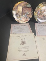 5 Royal Doulton Collector Plates with Certificate of Authenticity - 2