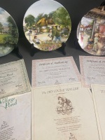 5 Royal Doulton Collector Plates with Certificate of Authenticity - 5