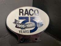 RACQ 75yr Commemorative Badge