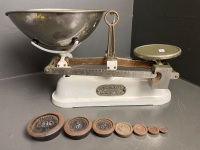 USA made scales with weights