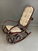 Bentwood rocking chair tapestry covers - 2