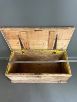 Farmhouse Style Wooden Storage Box - 3