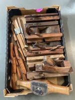 Box of specialty planes and spokeshaves