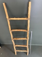 Stick and rope display ladder 6ft - 3