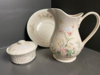 Royal Winton England wash set 3 piece