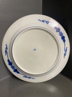 Antique Flo-Blue & Floral Serving Plate - 2