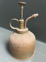 Small Copper Vintage Oil Can - 2