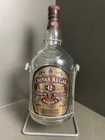 Chivas Regal 4.5litre Magnum on cradle