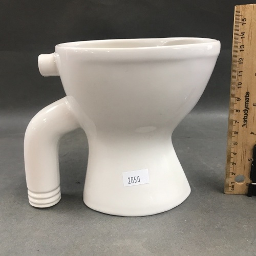 Rare Fowler Ceramics Mini Toilet Cistern for Advertising