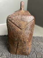 Iron cowbell with clapper - 3