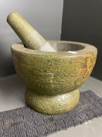 Large mortar and pestle 240mm diameter - 2