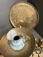 Qty brass ware - 4