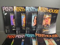 1998 Series Penthouse Black Label Magazines - missing July - 2