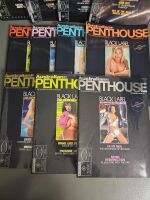 1998 Series Penthouse Black Label Magazines - missing July - 3