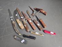 Bulk lot of Mixed Knives