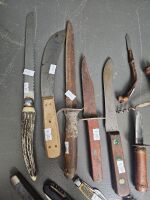 Bulk lot of Mixed Knives - 2