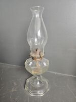 3 Clear Glass Kerosene Lanterns - 2