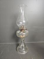 3 Clear Glass Kerosene Lanterns - 3