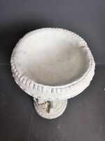 Cherub Pottery Bird Bath - 2