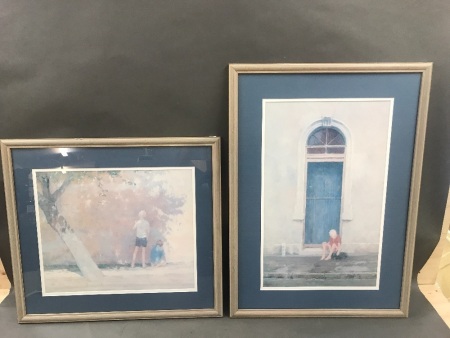 Pair of Framed Rick Everingham Prints